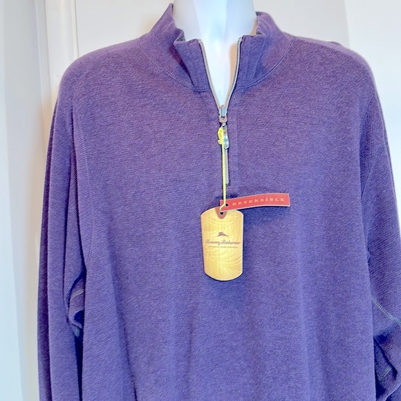Tommy Bahama Other - NWT Tommy Bahama 1/4 Zip Reversible Pullover XXL